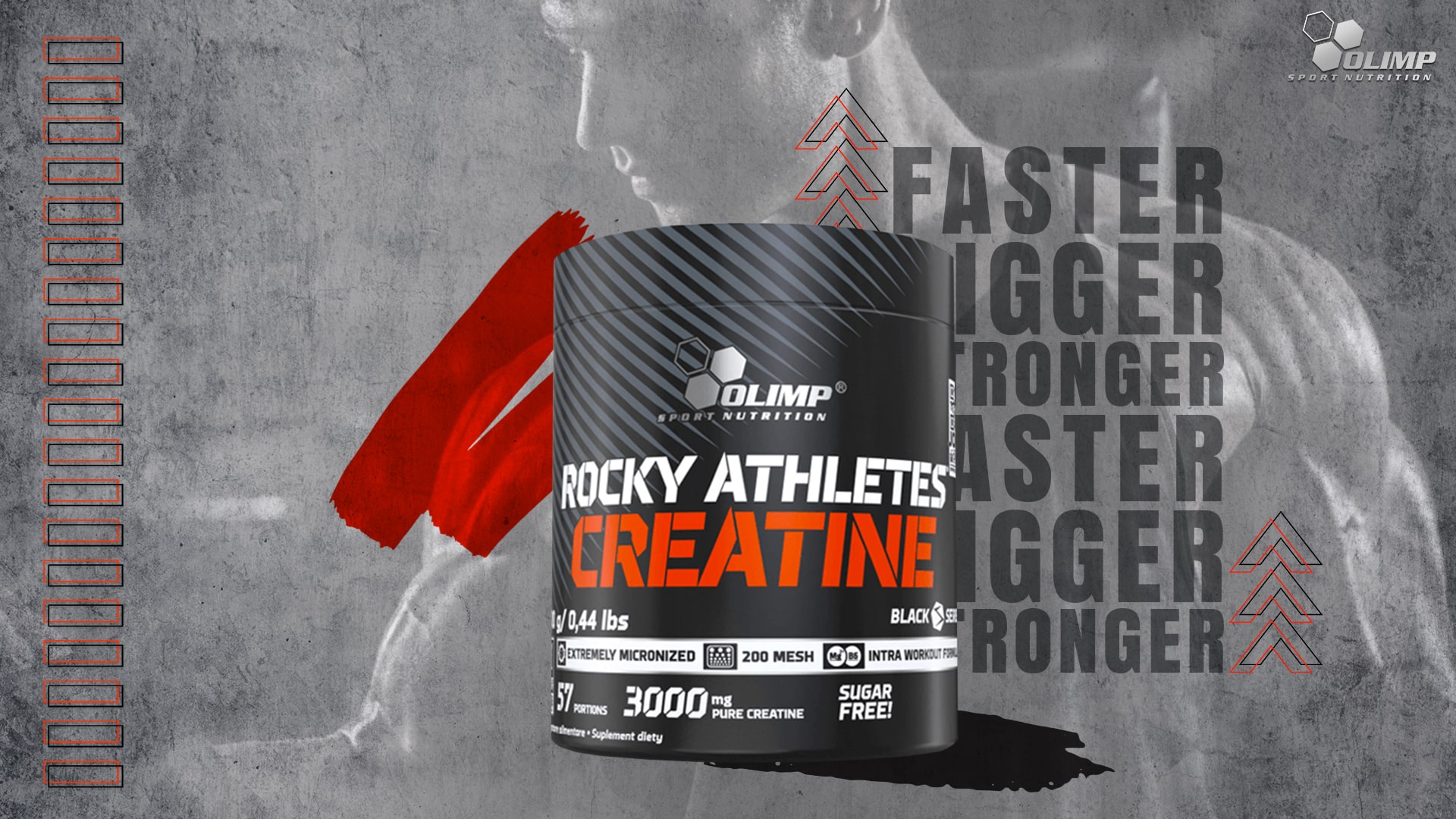 OLIMP Rocky Athletes Creatine - 200g