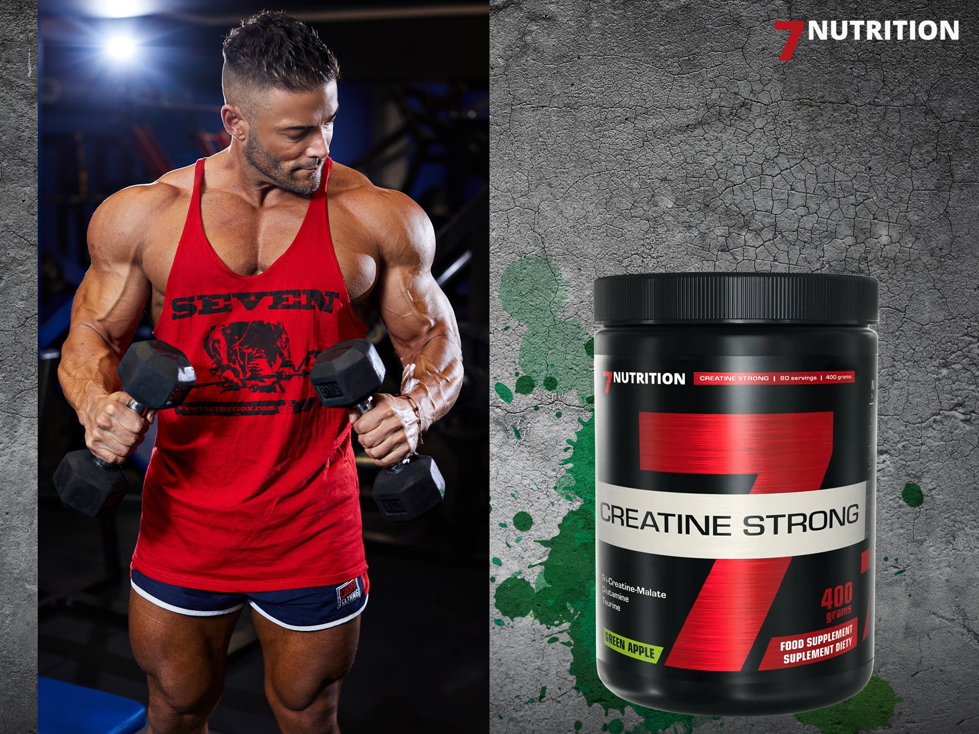 7 NUTRITION Creatine Strong - 400g