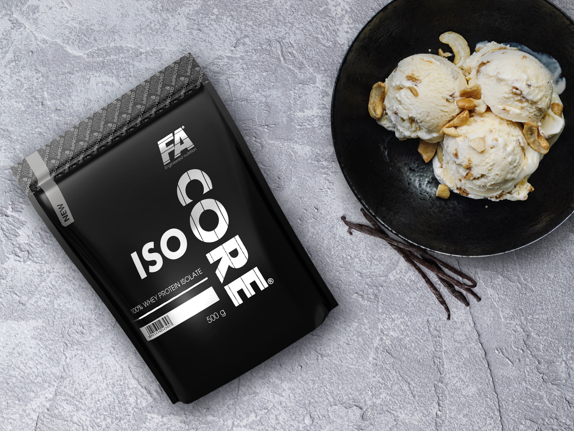 Isolat de protéines de lactosérum muscle