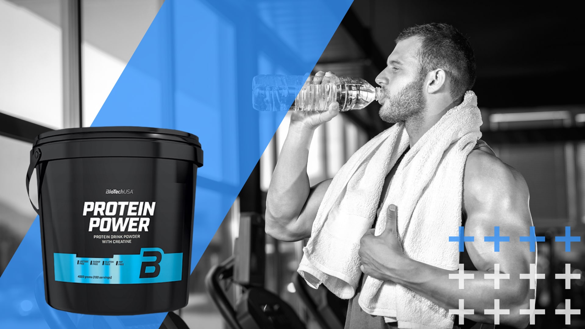 BioTech USA Protein Power - 4000g complément