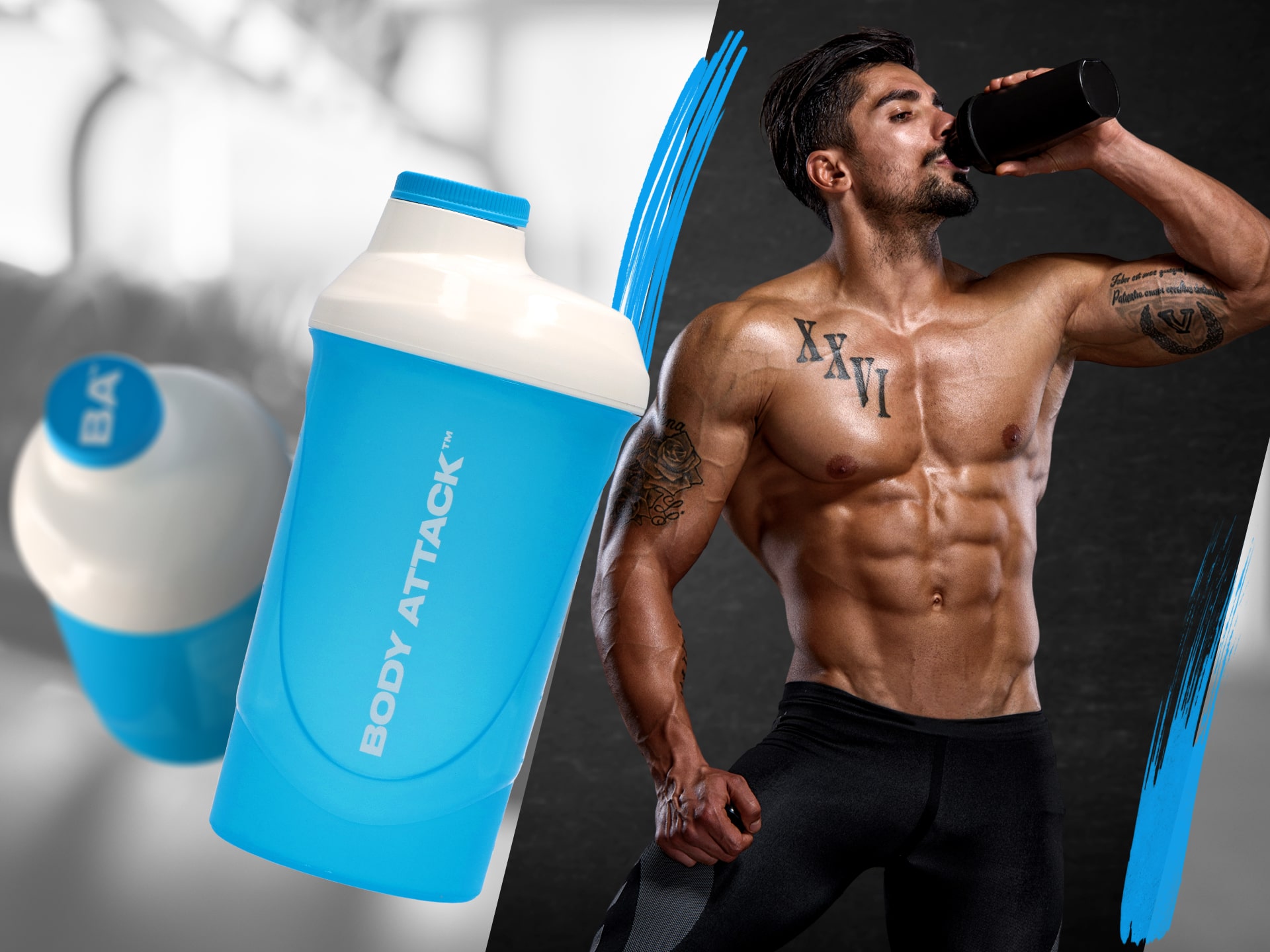 shaker body attack pour protéines