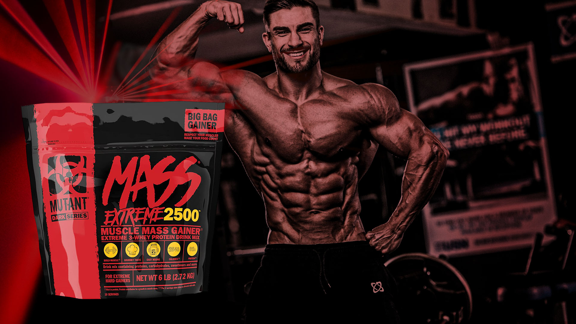 PVL Mutant Mass XXXtreme - 2720g PROTÉINE