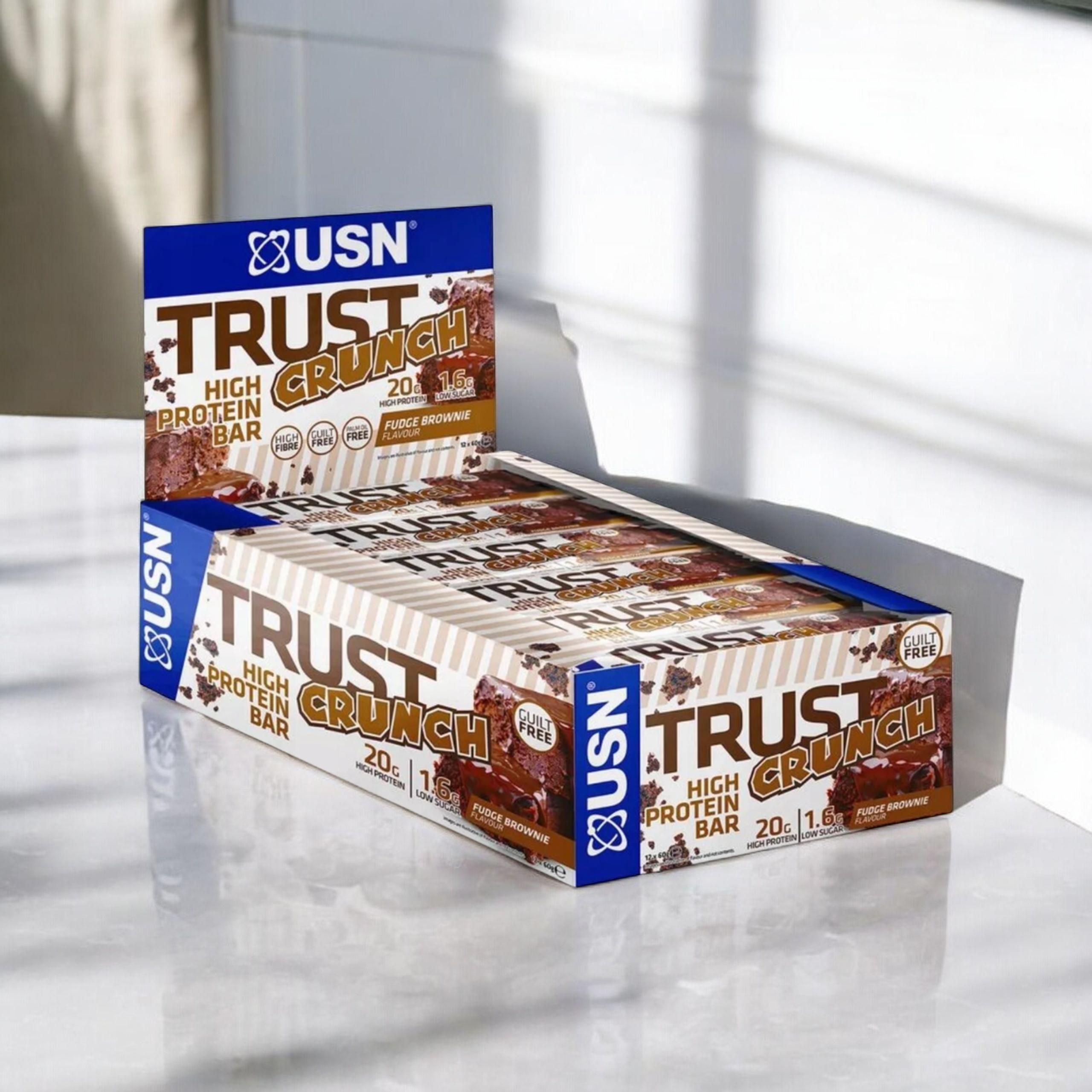 USN - Trust Crunch - 12x 60g - Brownie au Fudge 42752_6