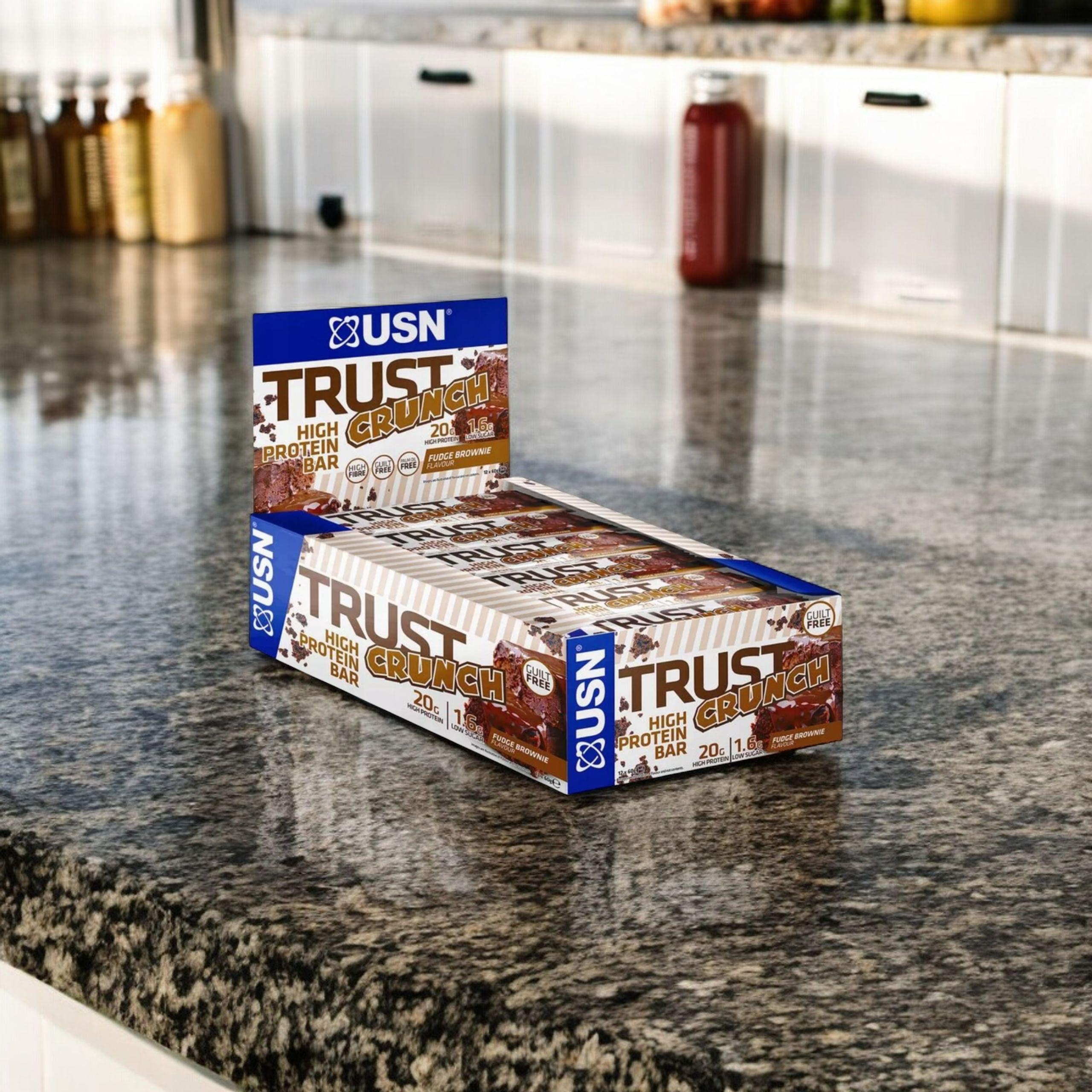 USN - Trust Crunch - 12x 60g - Brownie au Fudge 42752_7