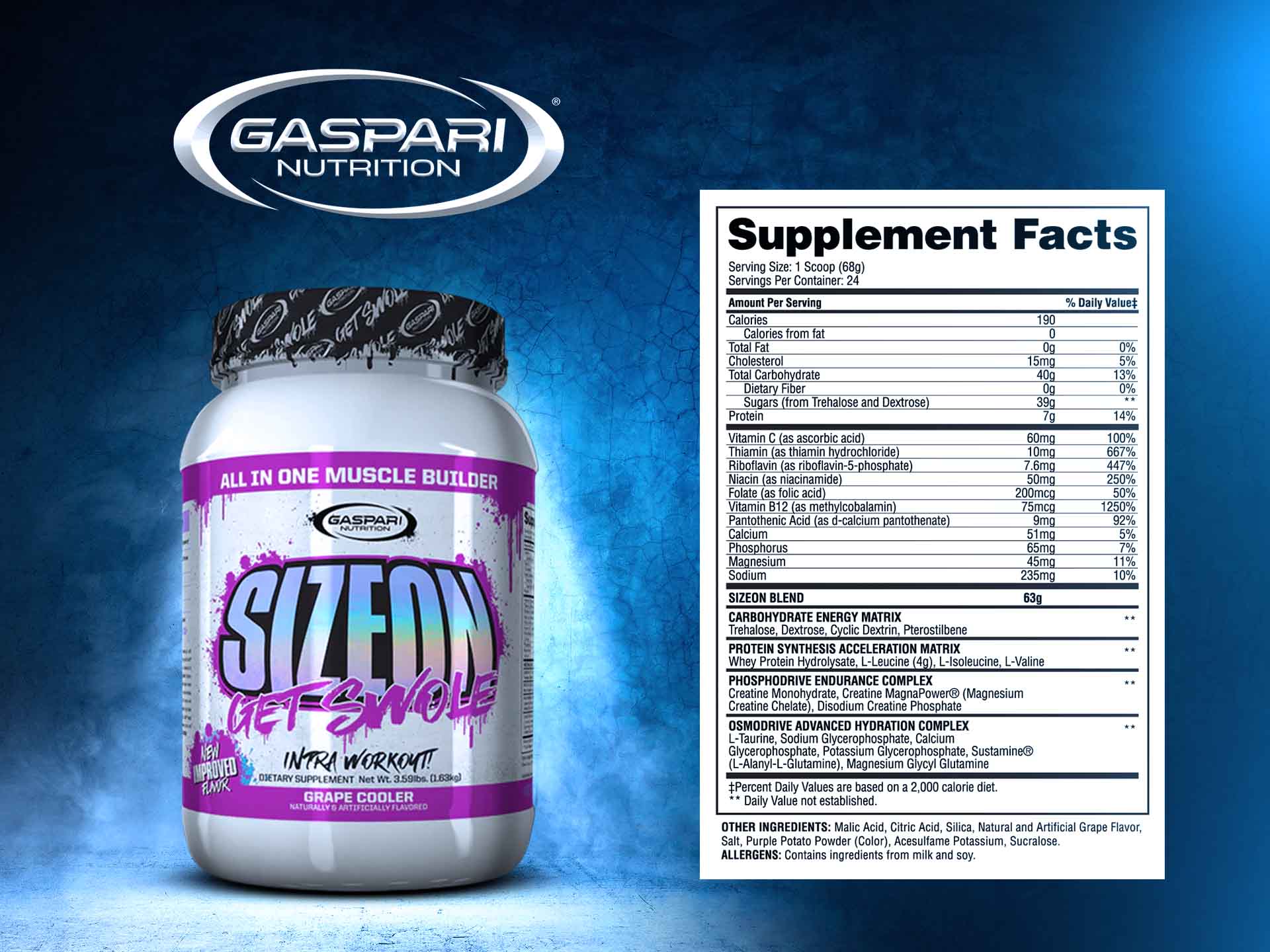 SizeOn de Gaspari Nutrition