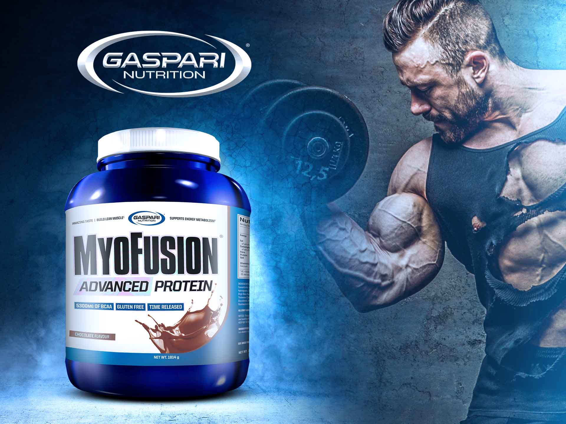 Gaspari nutrition myofusion 1814g