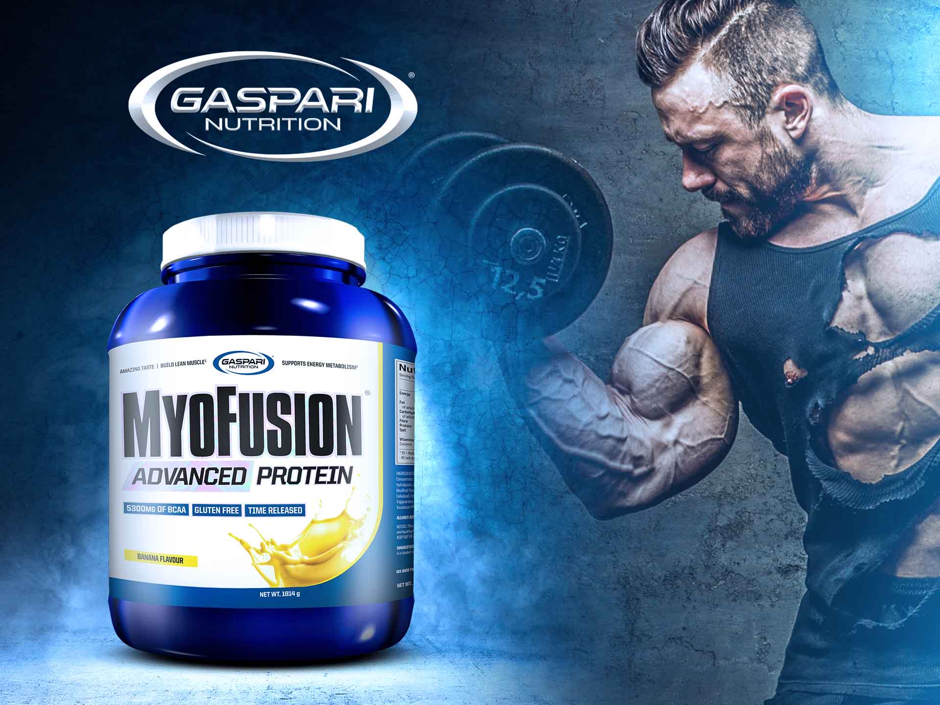 Gaspari nutrition myofusion 1814g