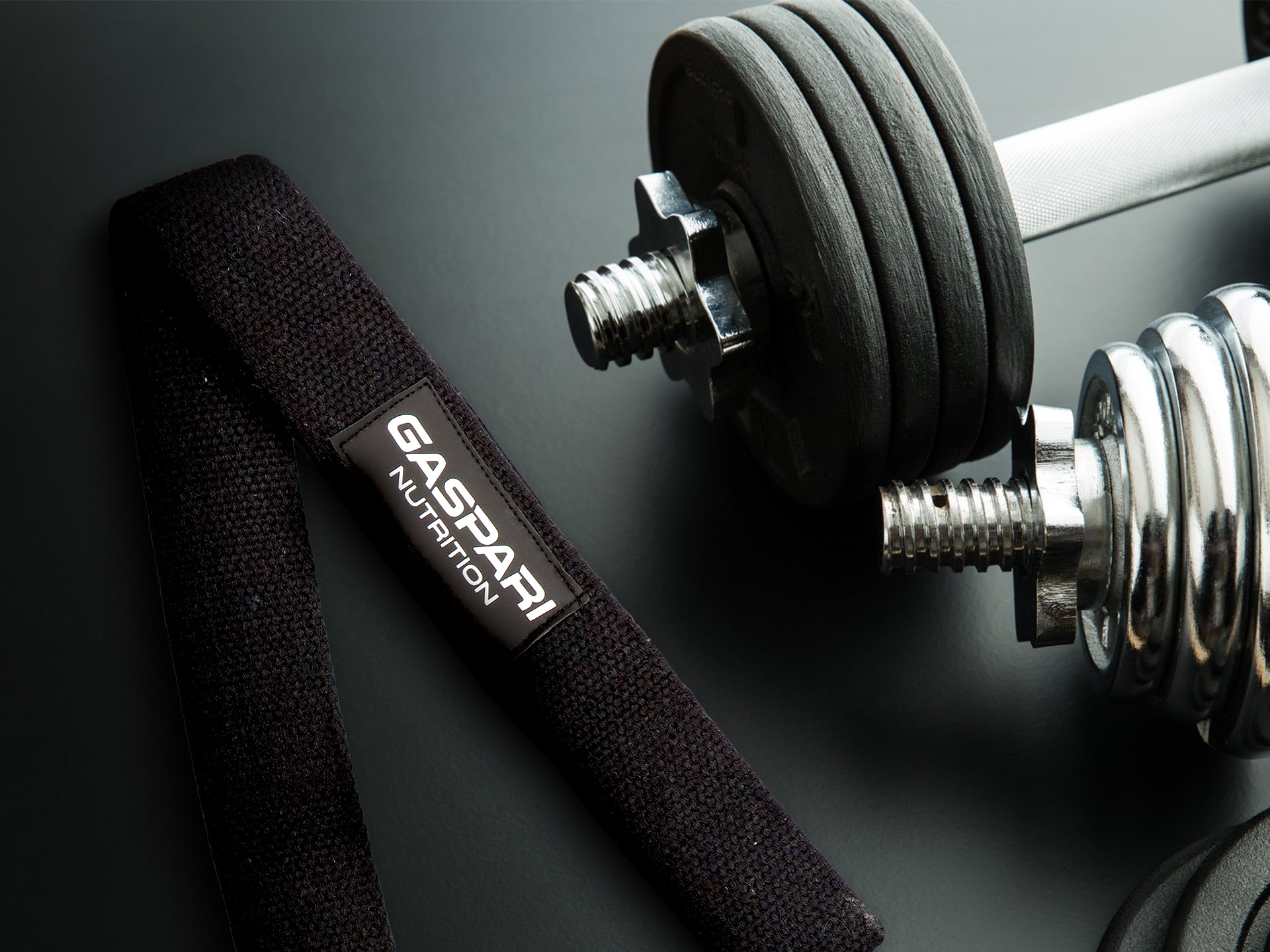 paski treningowe niebieskie gaspari