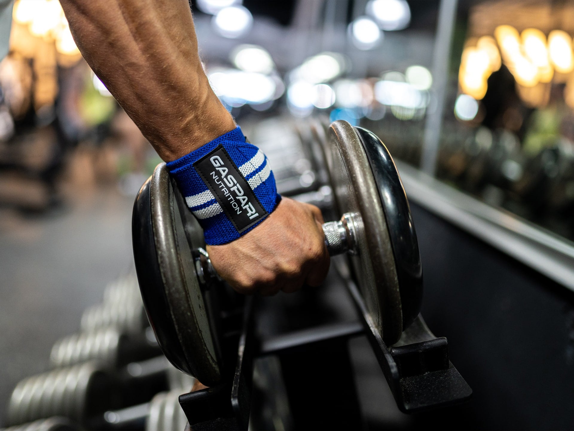 GASPARI NUTRITION Wrist Wraps - Bandes de maintien pour poignets