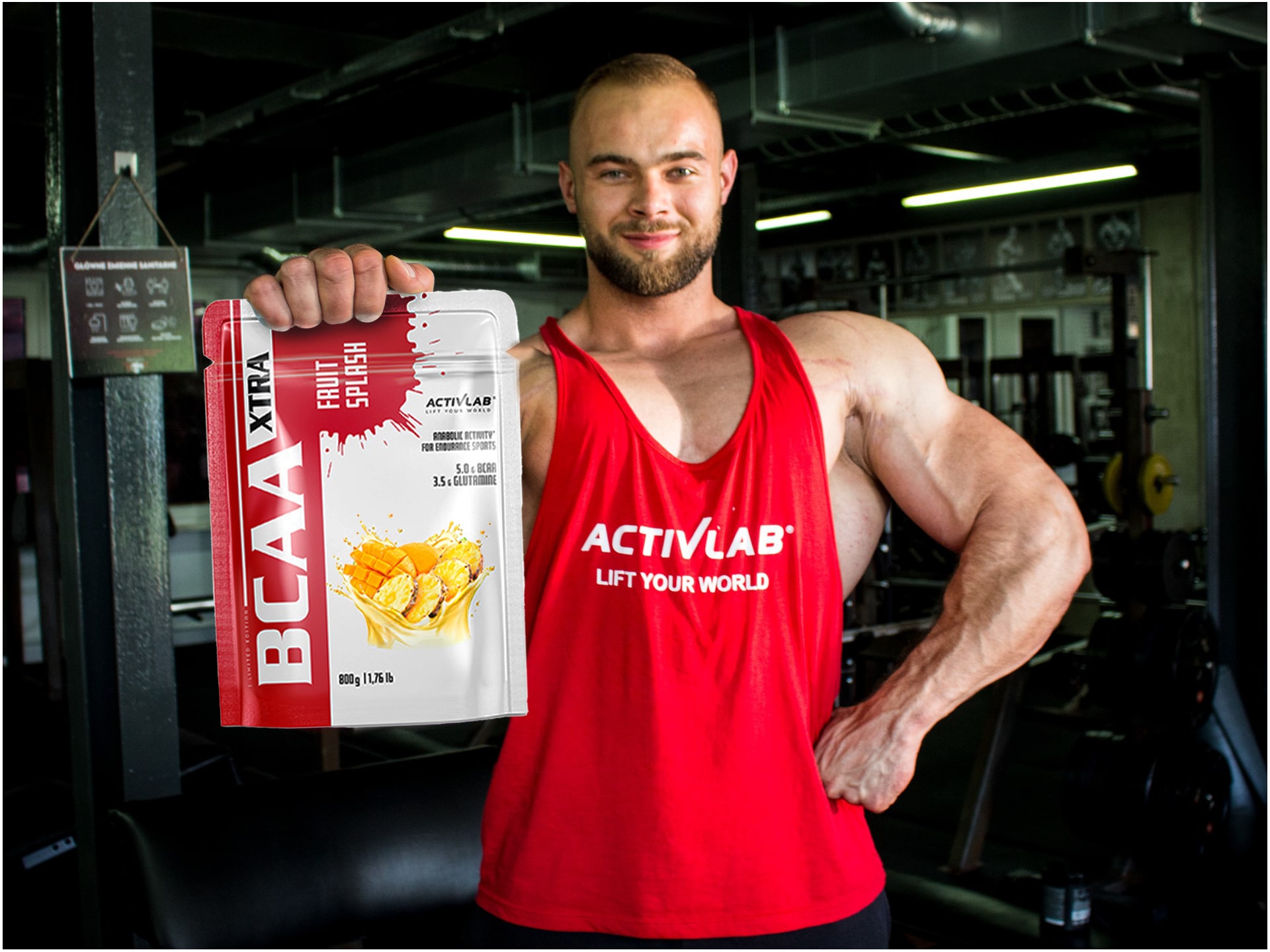 Baner2_ACTIVLAB BCAA Xtra Fruit Splash - 800g