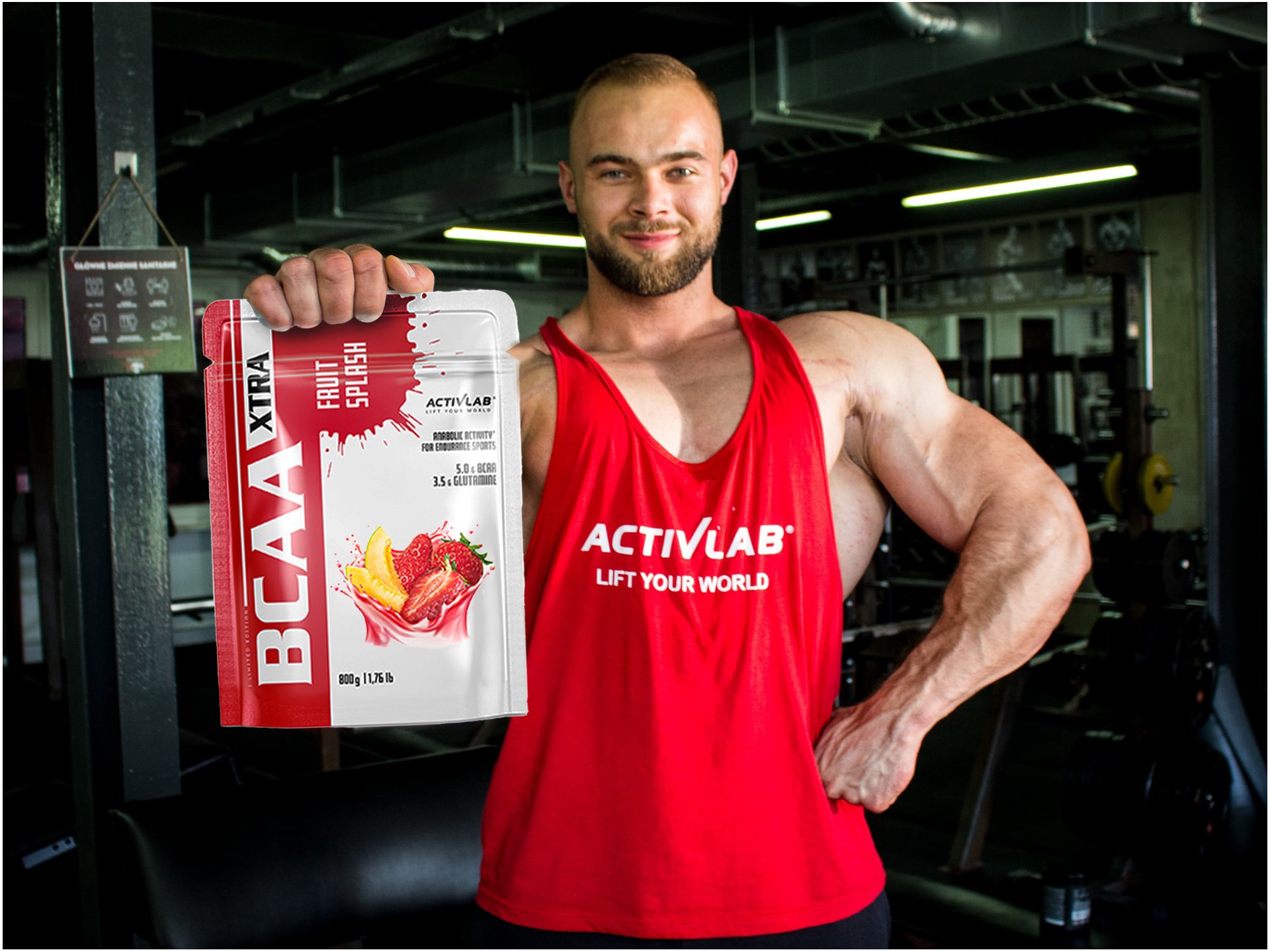 Baner2_ACTIVLAB BCAA Xtra Fruit Splash - 800g