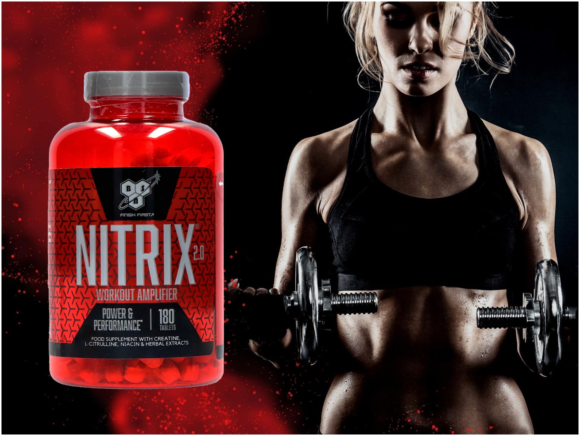 BSN Nitrix 2.0 - 180 tabs force