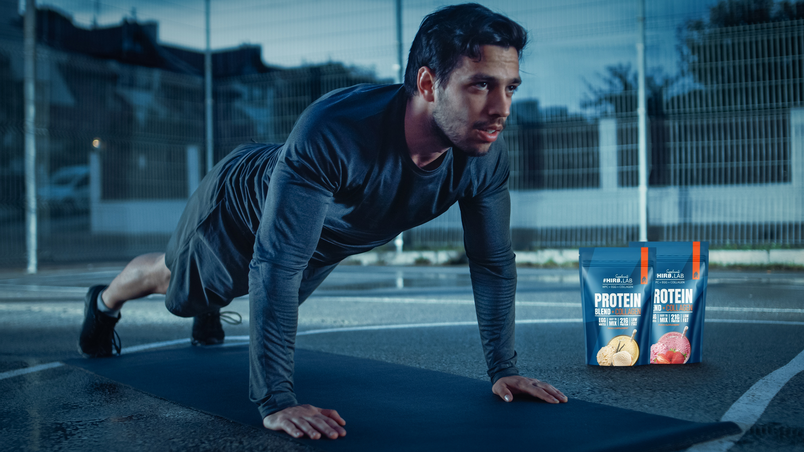 hiro.lab protein blend collagen 750 g vanille