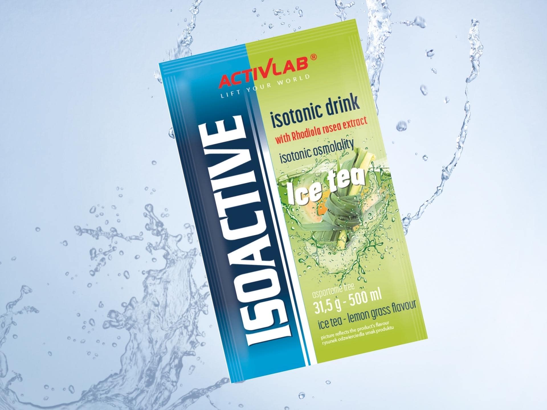 iso active boisson isotonique lemon grass