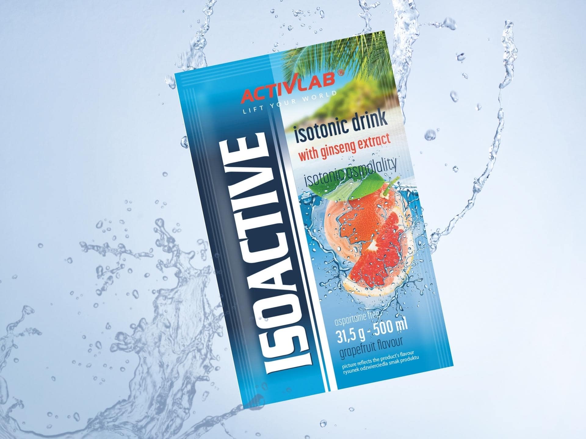 iso active boisson isotonique pamplemousse