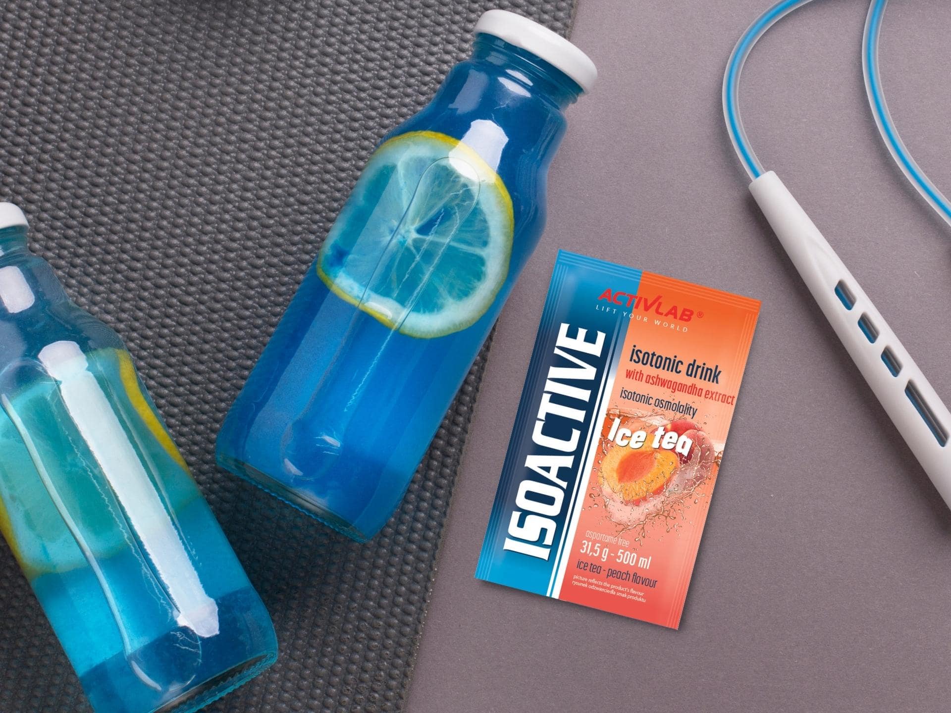 Iso Active saszetka nawodnienie organizmu peach