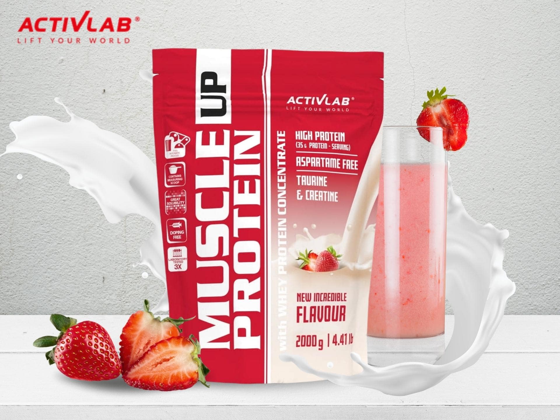 ACTIVLAB Muscle Up Protein - 2000g