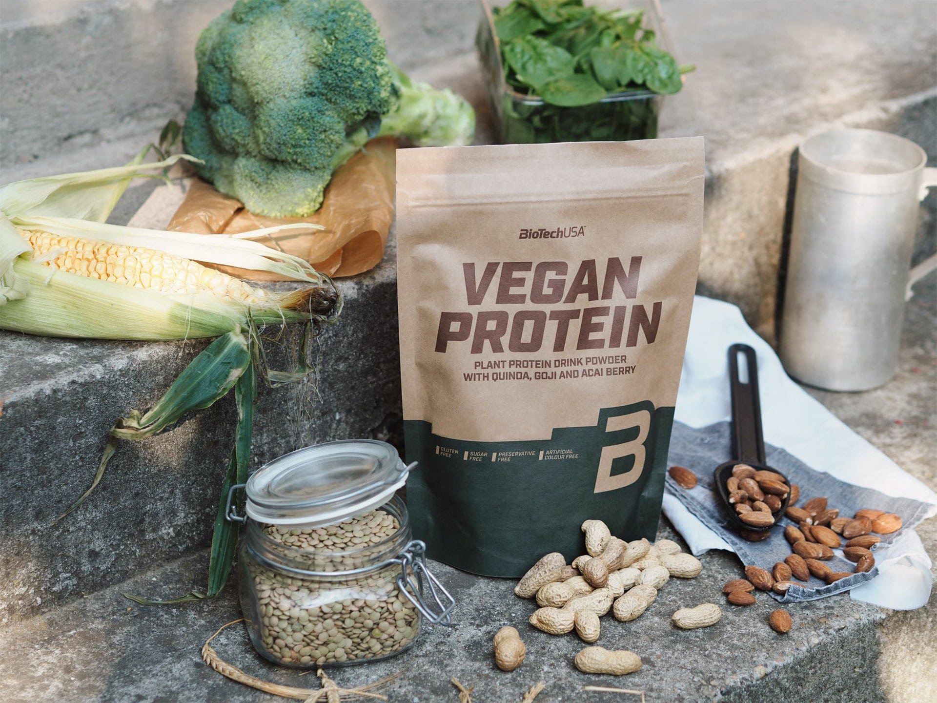 BioTech USA Vegan Protein - 2000g