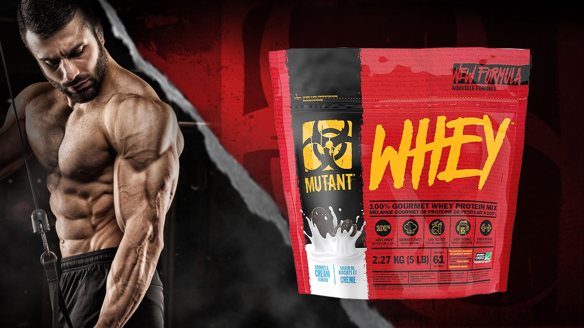 whey protein force masse mutant cooke cream