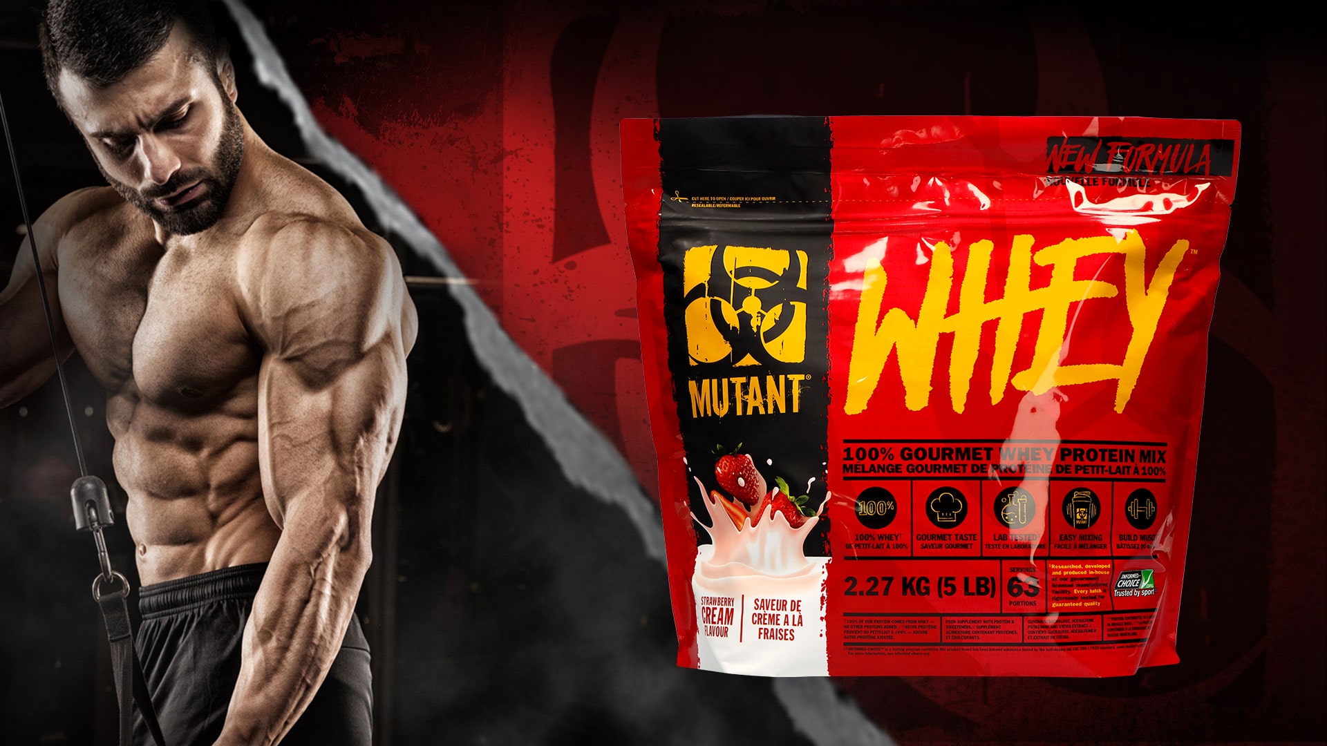 protéine whey force masse mutant