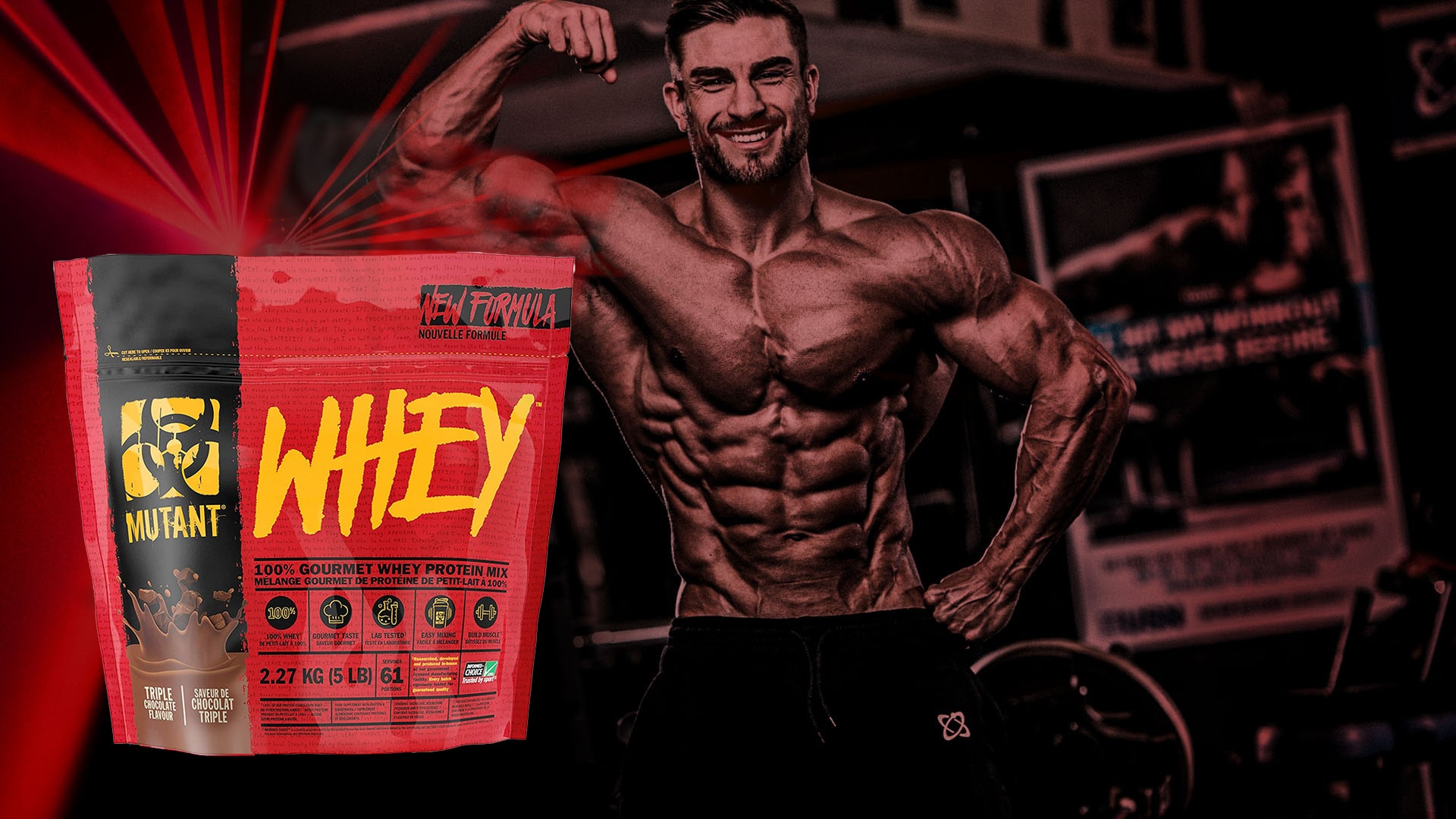 MUTANT Mutant Whey - 2270g triple chocolate