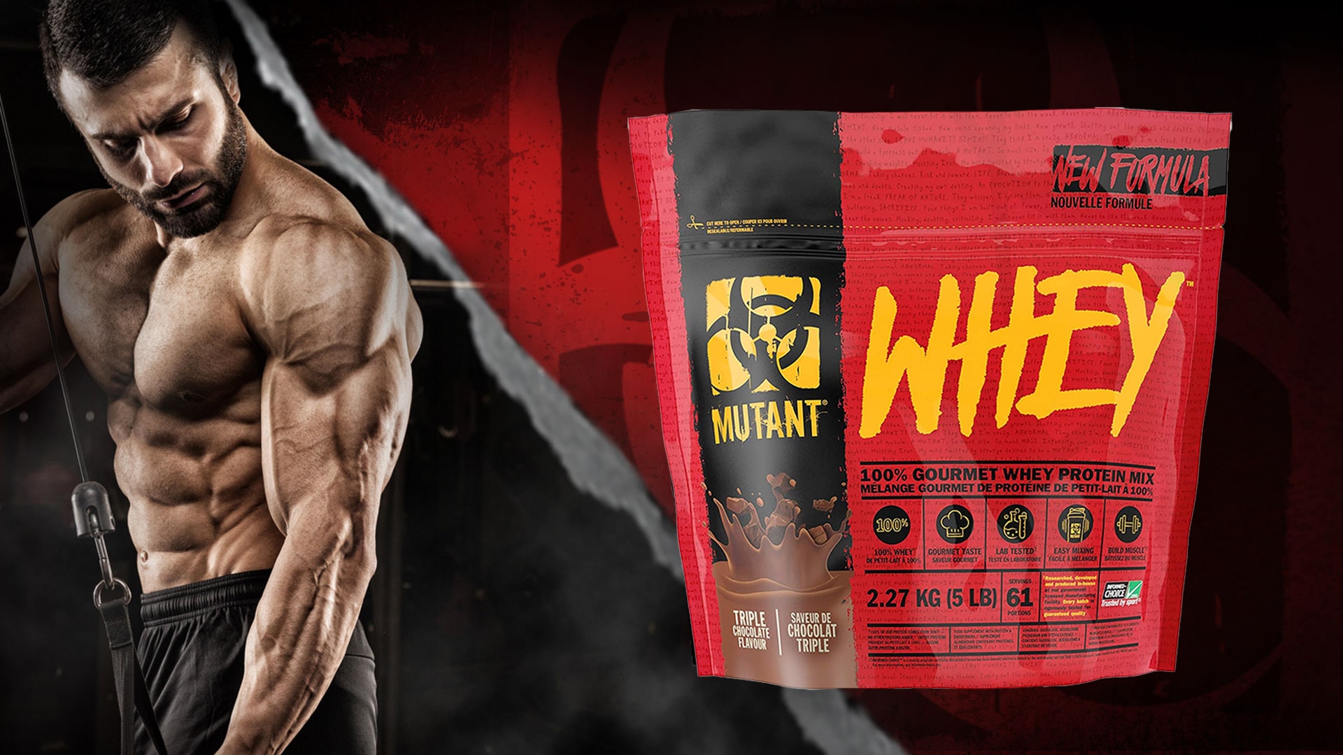 whey protein siła masa mutant triple chocolate