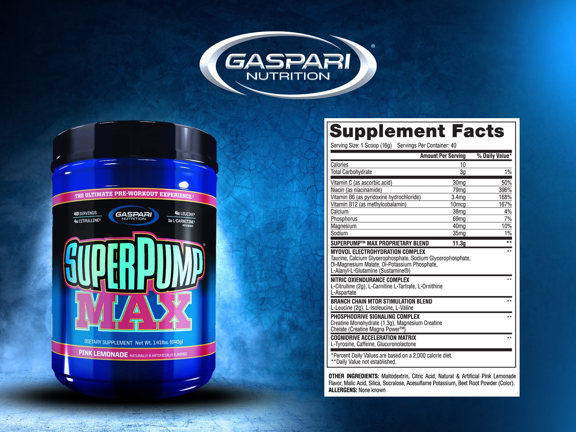 booster azotowy Super Pump Max pink lemonade