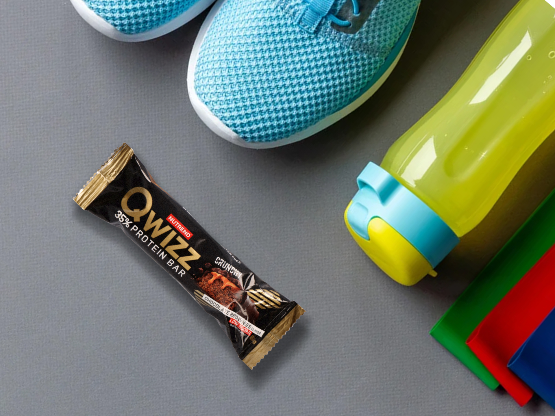 NUTREND Baton QWIZZ Protein Bar - 60g PROTEIN BAR