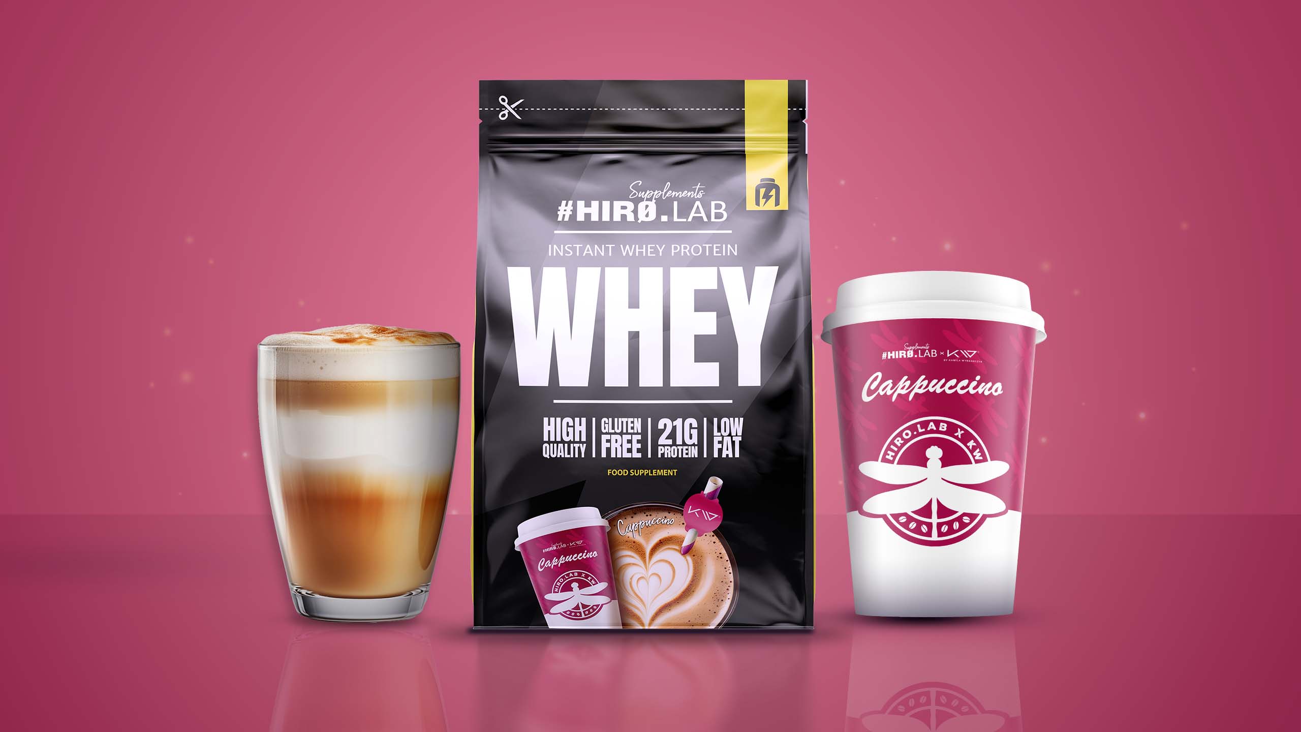 Instant Whey Protein WPC białko Kamila Wybrańczyk
