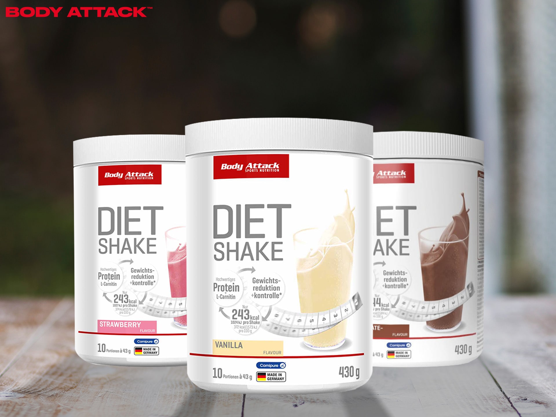 Body Attack - Diet Shake - zamiennik posiłku - koktajl odchudzający