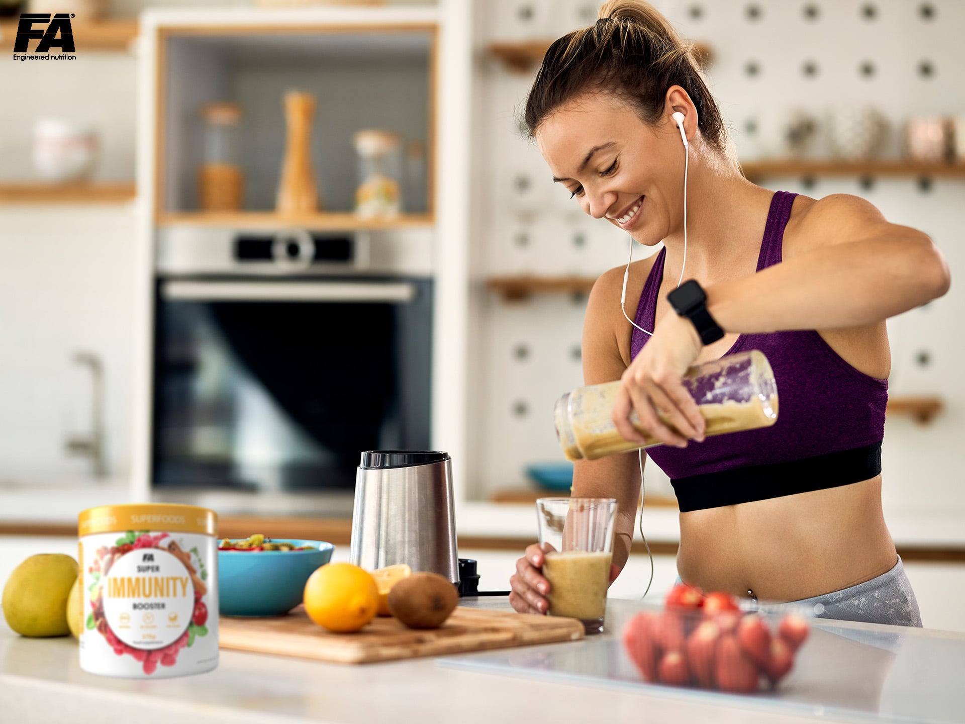 FA - Immunity Booster - mélange d'ingrédients soutenant l'immunité