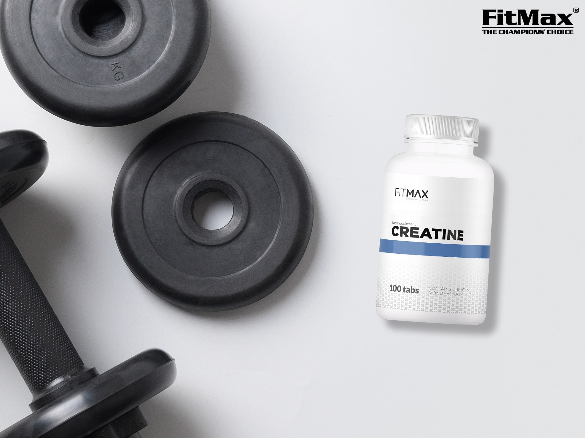 FitMax - Creatine - czysty monohydrat kreatyny w tabletkach