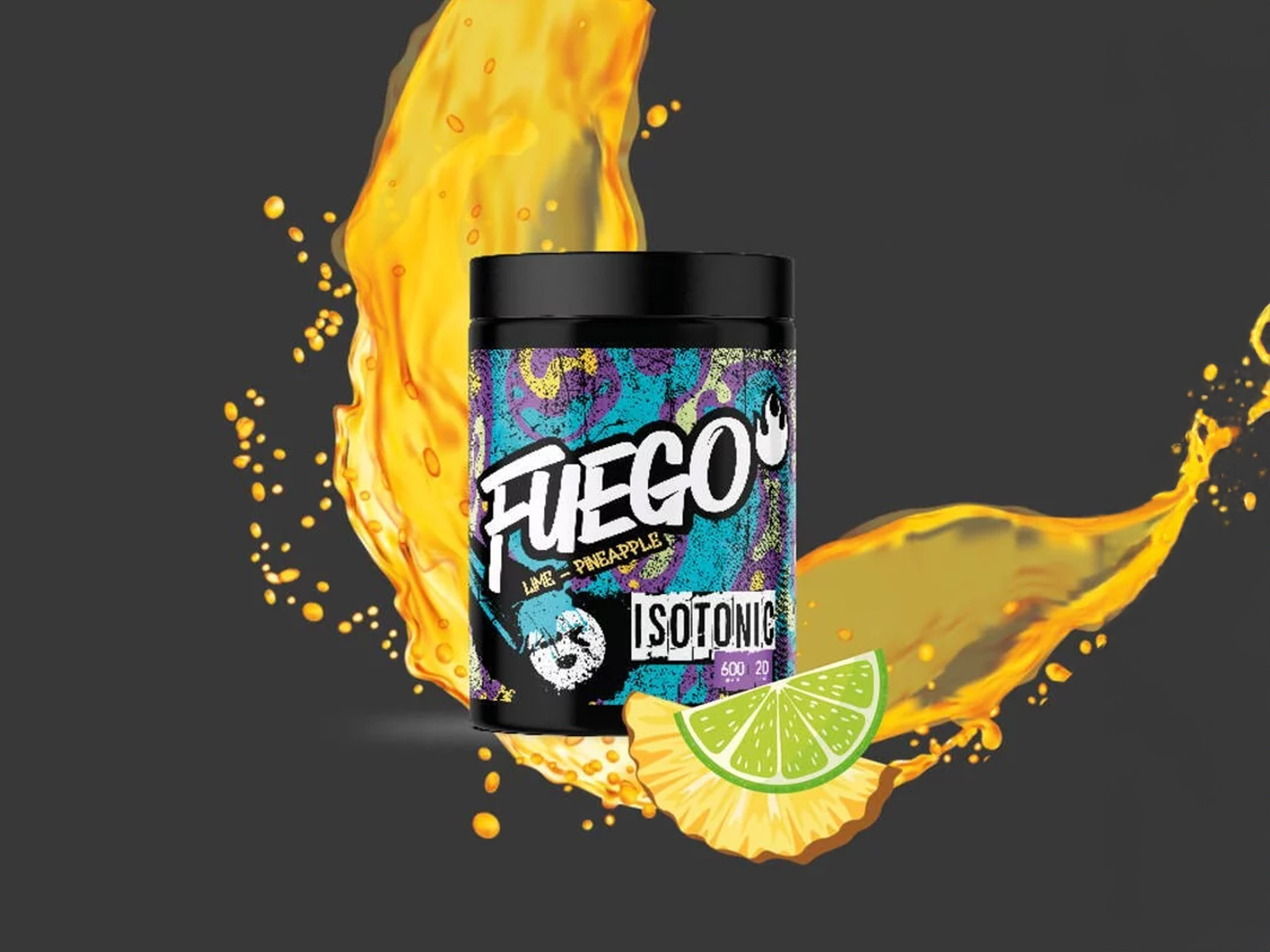 Fuego - Isotonic - napój izotoniczny w proszku, nawodnienie, elektrolity