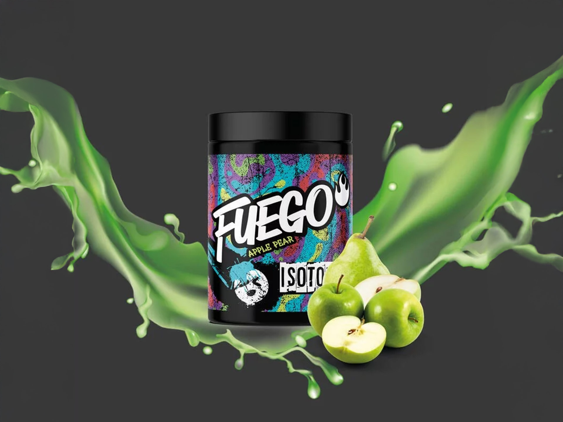 Fuego - Isotonic - boisson isotonique en poudre, hydratation, électrolytes