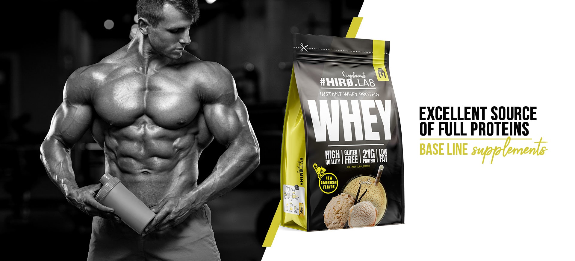 Instant Whey Protein vanilla