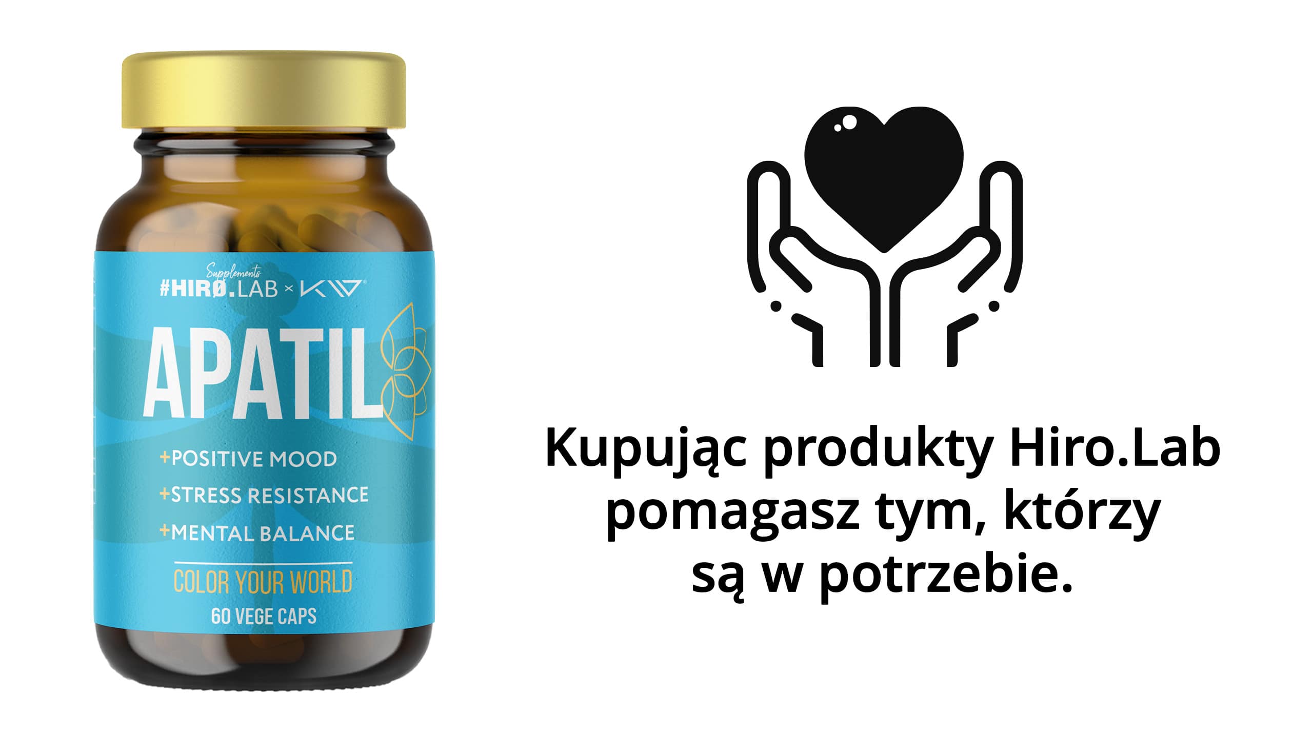 Hiro.Lab x Kamila Wybrańczyk - Apatil - meilleure humeur, stress