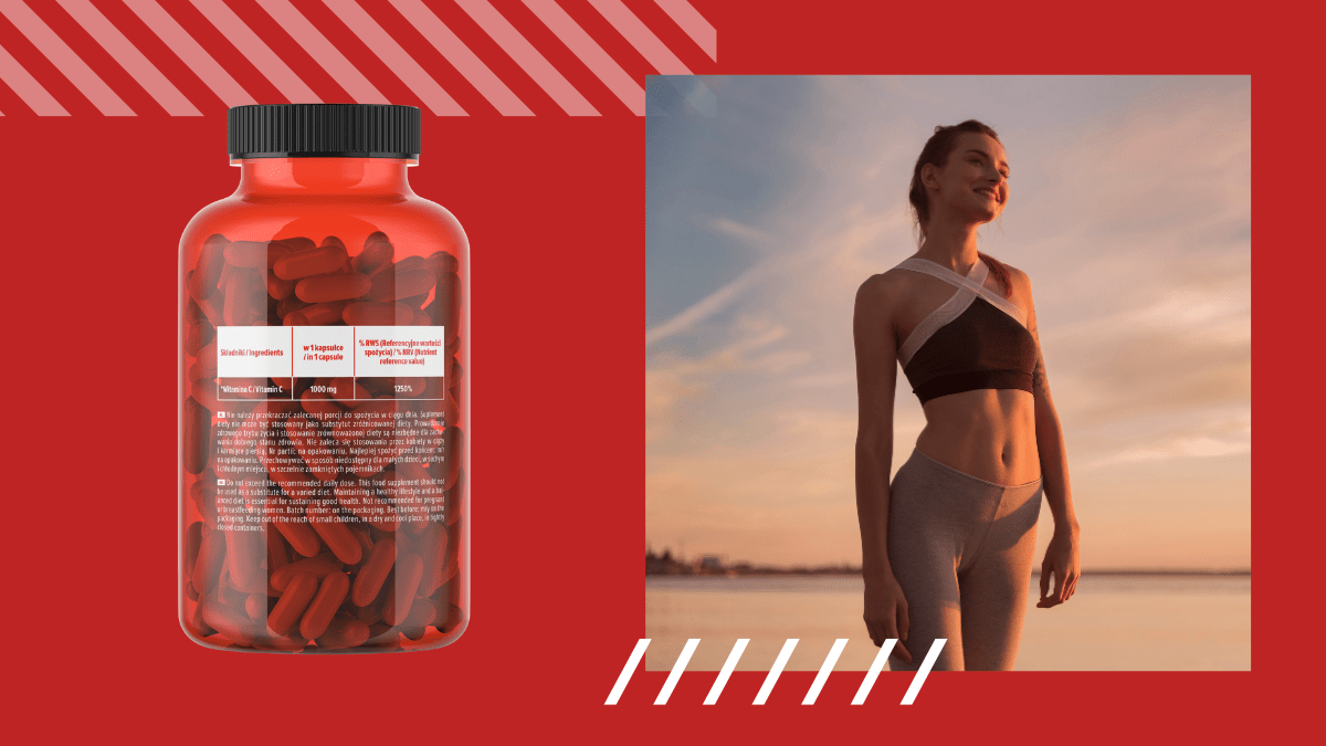 Mp Nutrition - Witamina C 1000mg - wsparcie odporności, antyoksydant