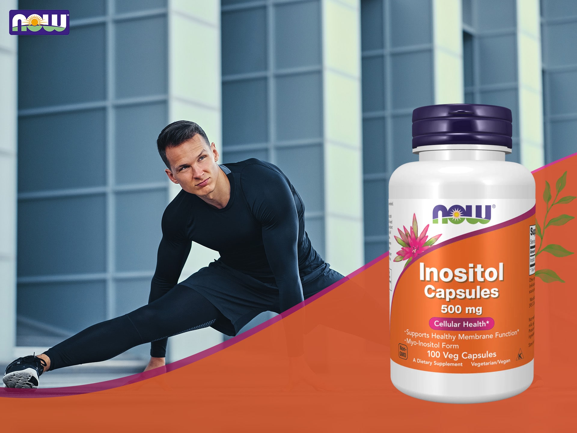 NOW - Inositol - inozytol - wsparcie koncentracji, poprawa samopoczucia