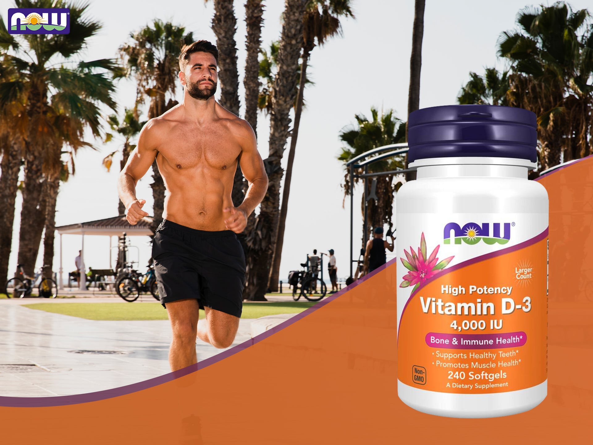 Vitamine D3 - soutien des os, des muscles et de l'immunité