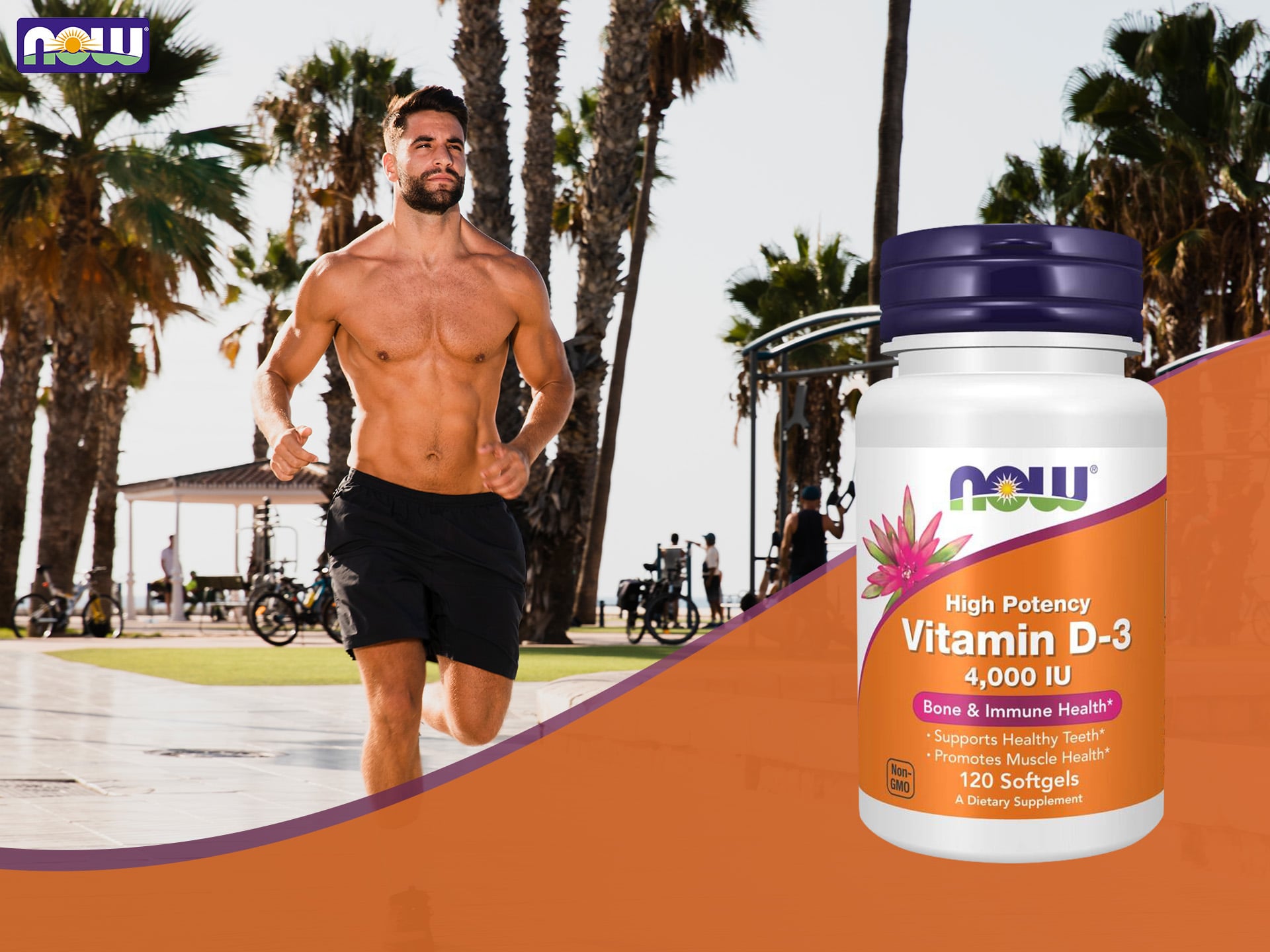 Vitamine D3 - soutien des os, muscles et immunité
