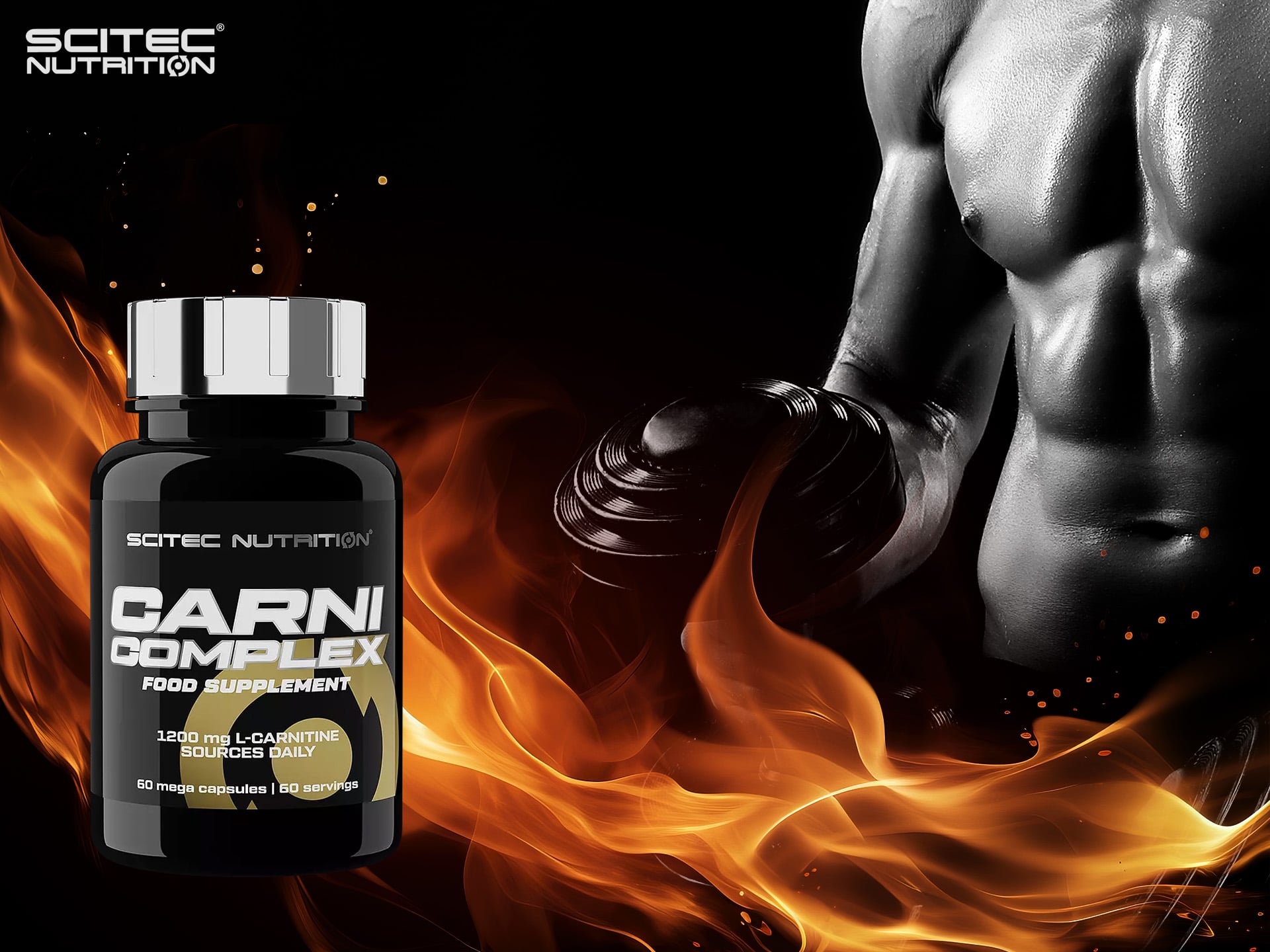 Scitec - Carni Complex - carnitine - brûleur de graisse