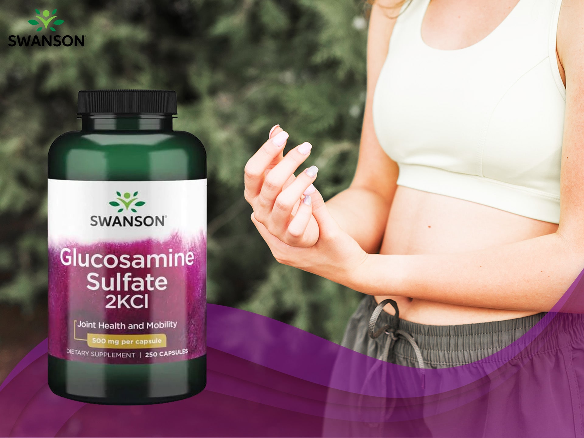 Swanson - glucosamine - soutien articulaire