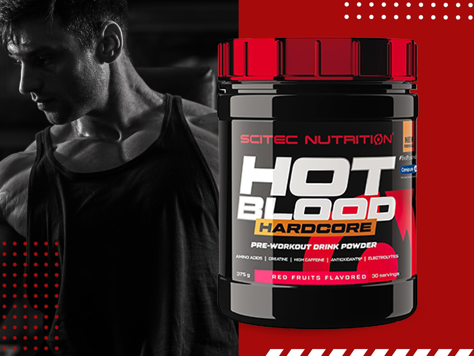 SCITEC Hot Blood Hardcore - 375g