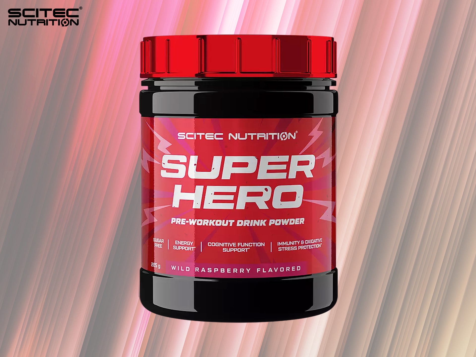 Scitec - SuperHero - pré-entraînement avec choline et coenzyme Q10