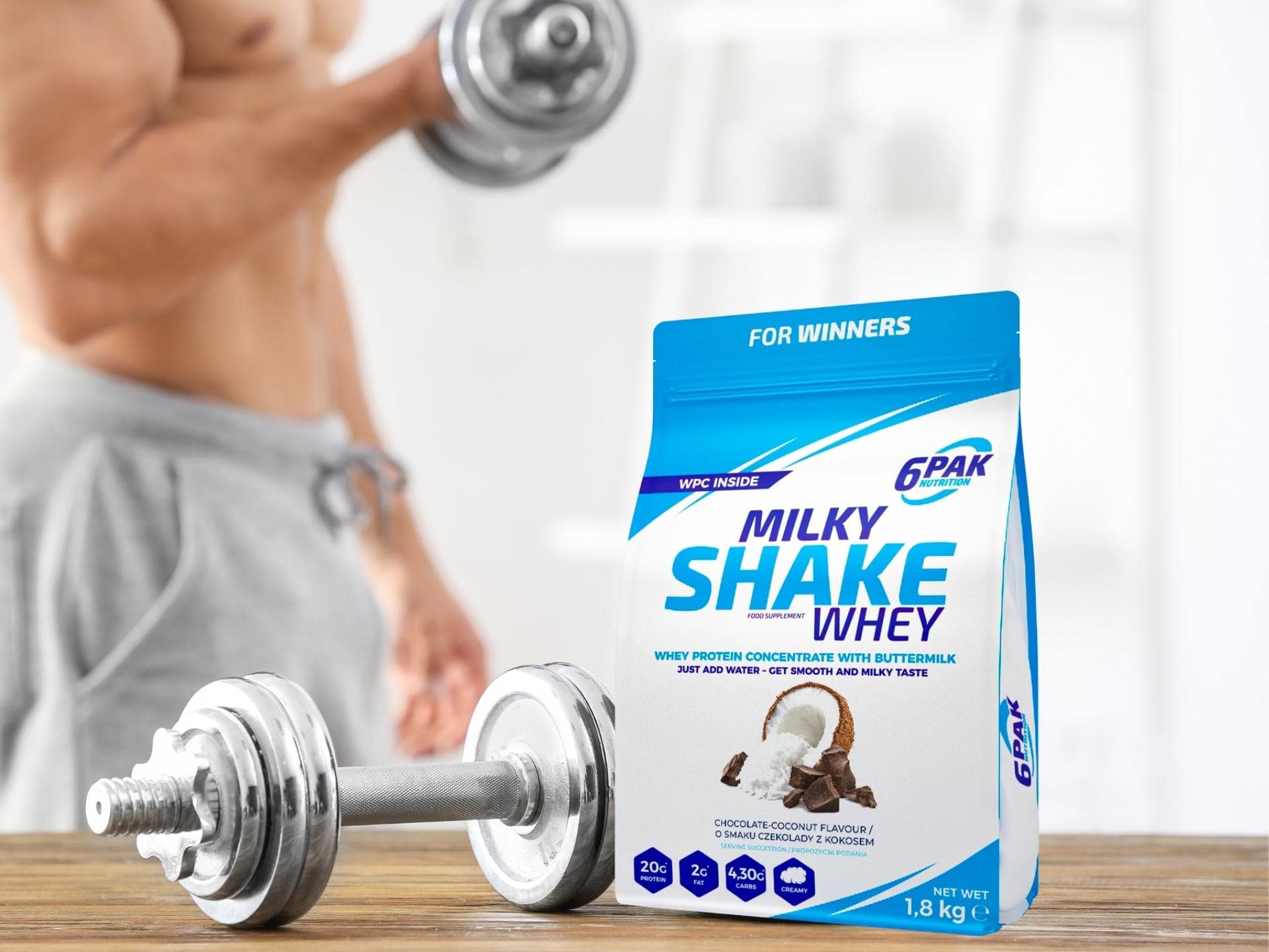 Supplément protéiné - WPC - 6Pak Nutrition