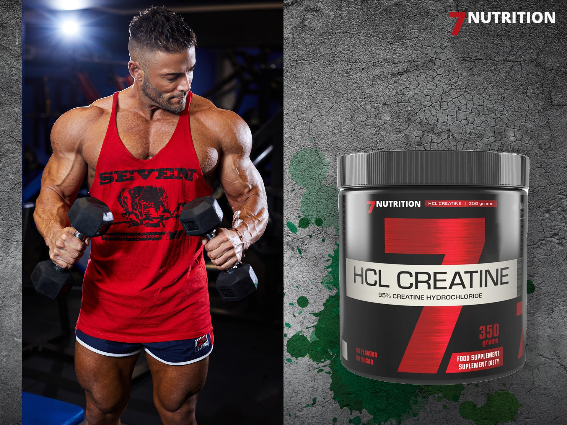 7Nutrition - HCL Creatine - 350g