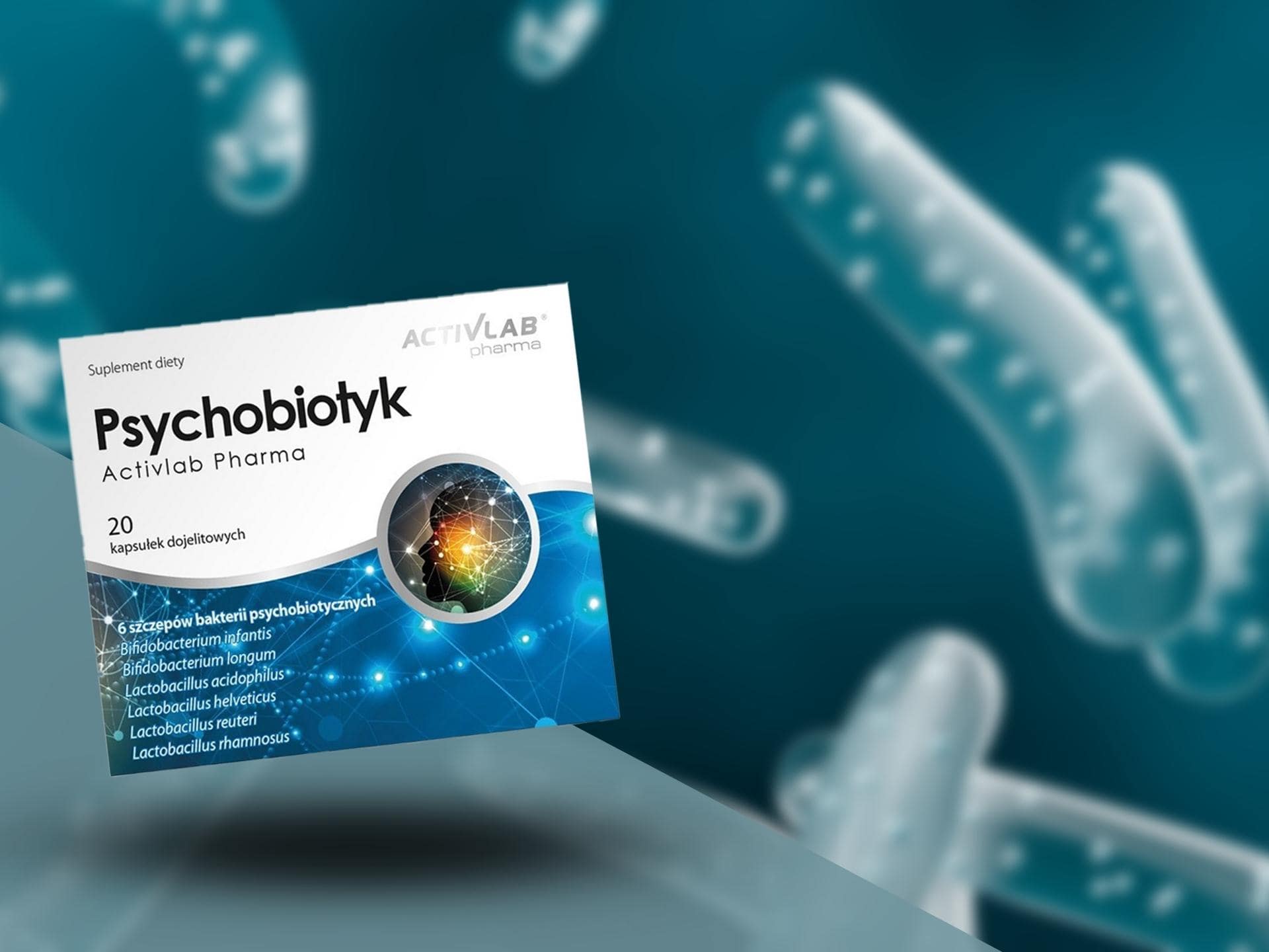 Activlab - préparation probiotique pour un bon moral - 20caps