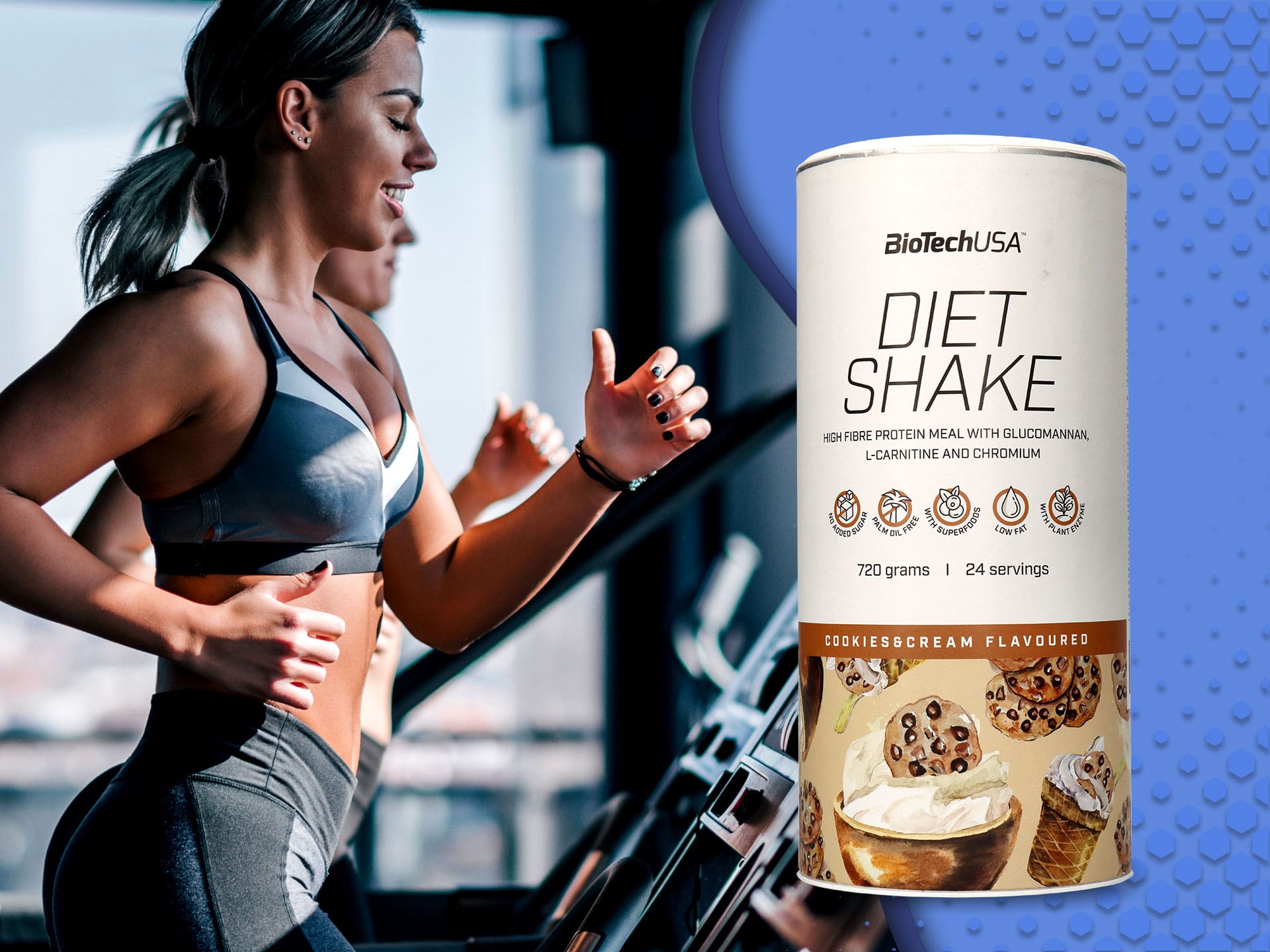 BioTech Koktajl białkowy ciastko z kremem