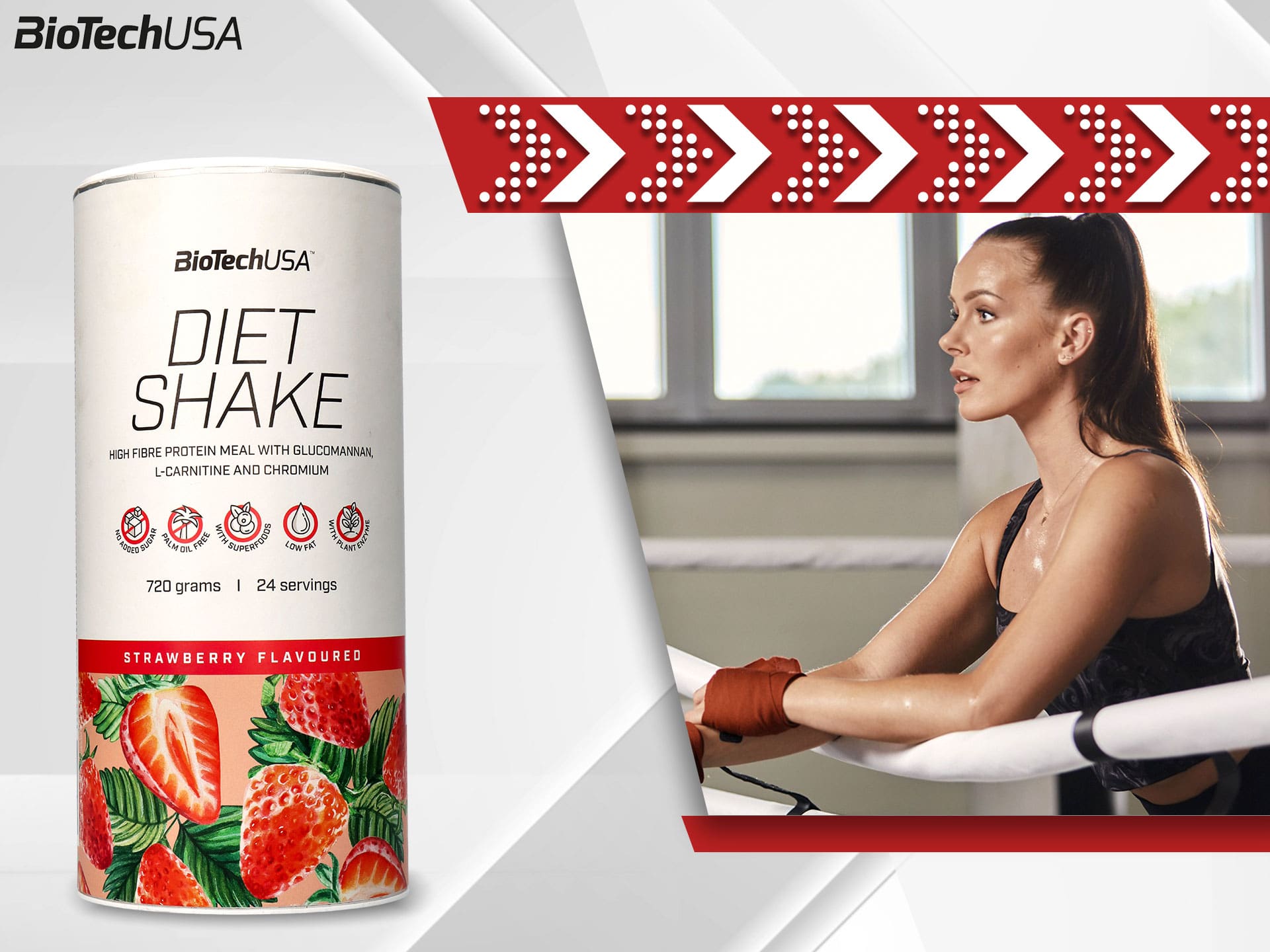 BioTech Diet Shake Strawberry