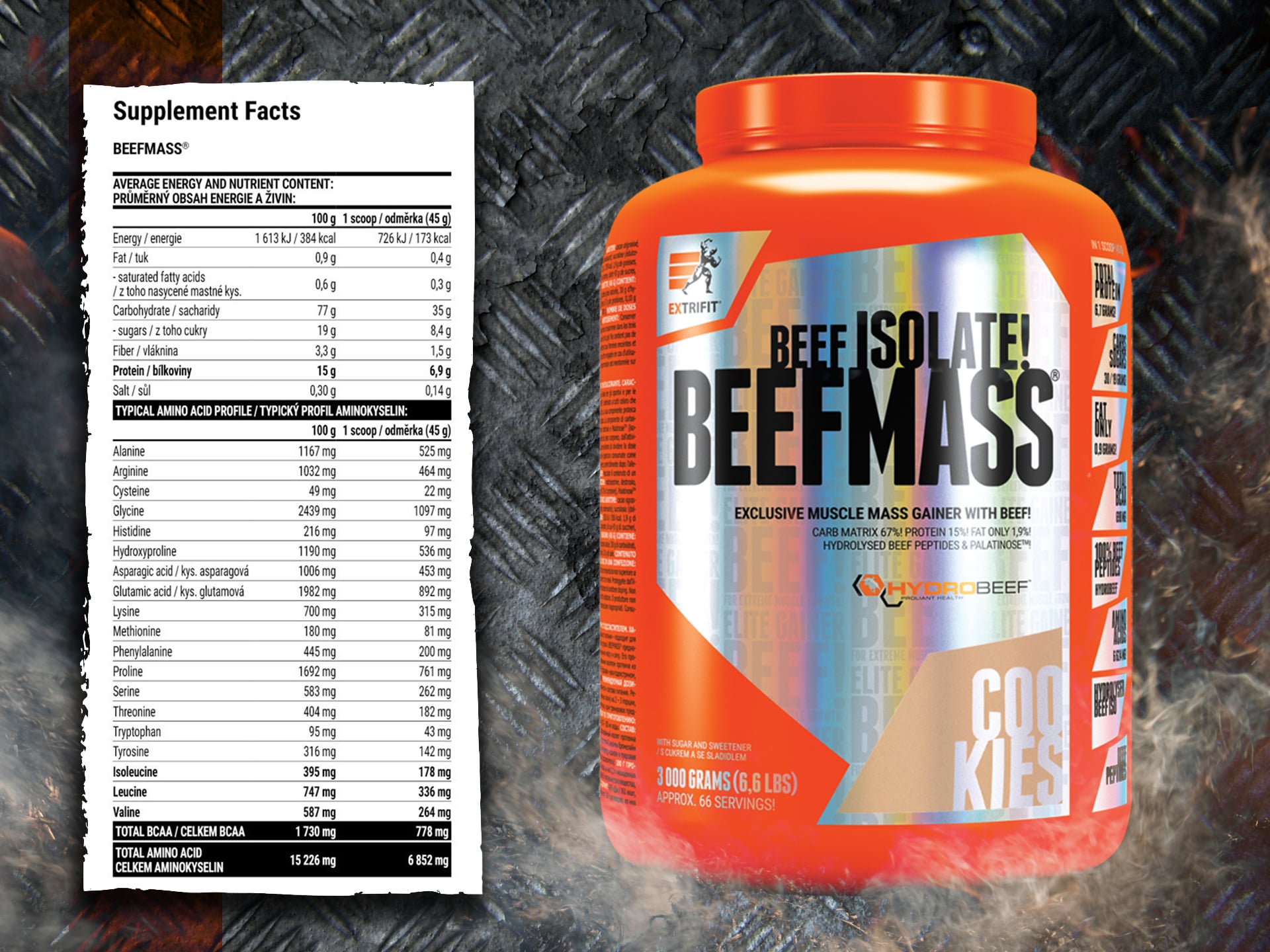 Extrifit - gainer cookie